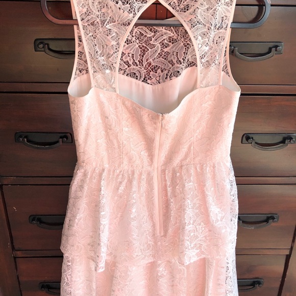 BCBG MAX & CLEO White Lace Dress, sz. 8 - Picture 5 of 7
